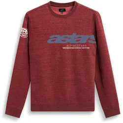 Alpinestars Episode Crew, Sweatshirt - Rot/Blau - XL