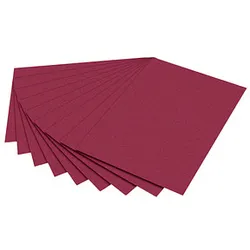 folia Fotokarton rot 300 g/qm 50 St.