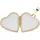 Jobo Medaillon Herz Gelbgold 333