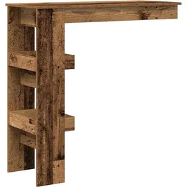 vidaXL Wand-Bartisch 102 x 45 x 103,5 cm Braun