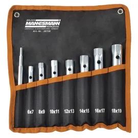 Brüder Mannesmann Werkzeuge Rohrsteckschlüssel M26708 8-tlg.