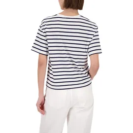 Monari T-Shirt mit Brusttasche Weiß 38