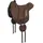 Equinate Reitpad Hamilton aus synthetischem Wildleder Pferd Braun