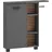 Schildmeyer Katta Seitenschrank 70,7 x 17,0 x 74,3 cm Anthrazit Holz