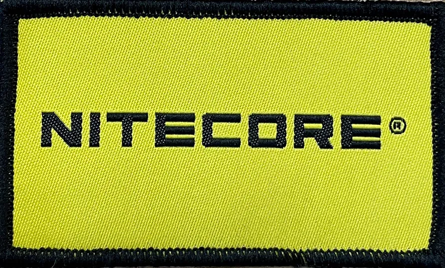 Nitecore Patch mit Klettrücken