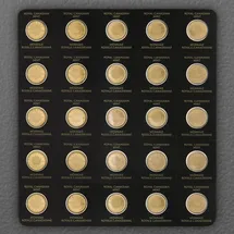 Royal Canadian Mint 25x 1g Goldmünze Maple Leaf - Maplegram