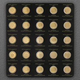 Royal Canadian Mint 25x 1g Goldmünze Maple Leaf - Maplegram