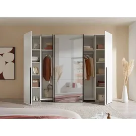 Stella Trading Schwebetürenschrank MATURS 267 x 205 x 57 cm Weiß