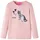 vidaXL Kinder-Langarmshirt Hellrosa 116