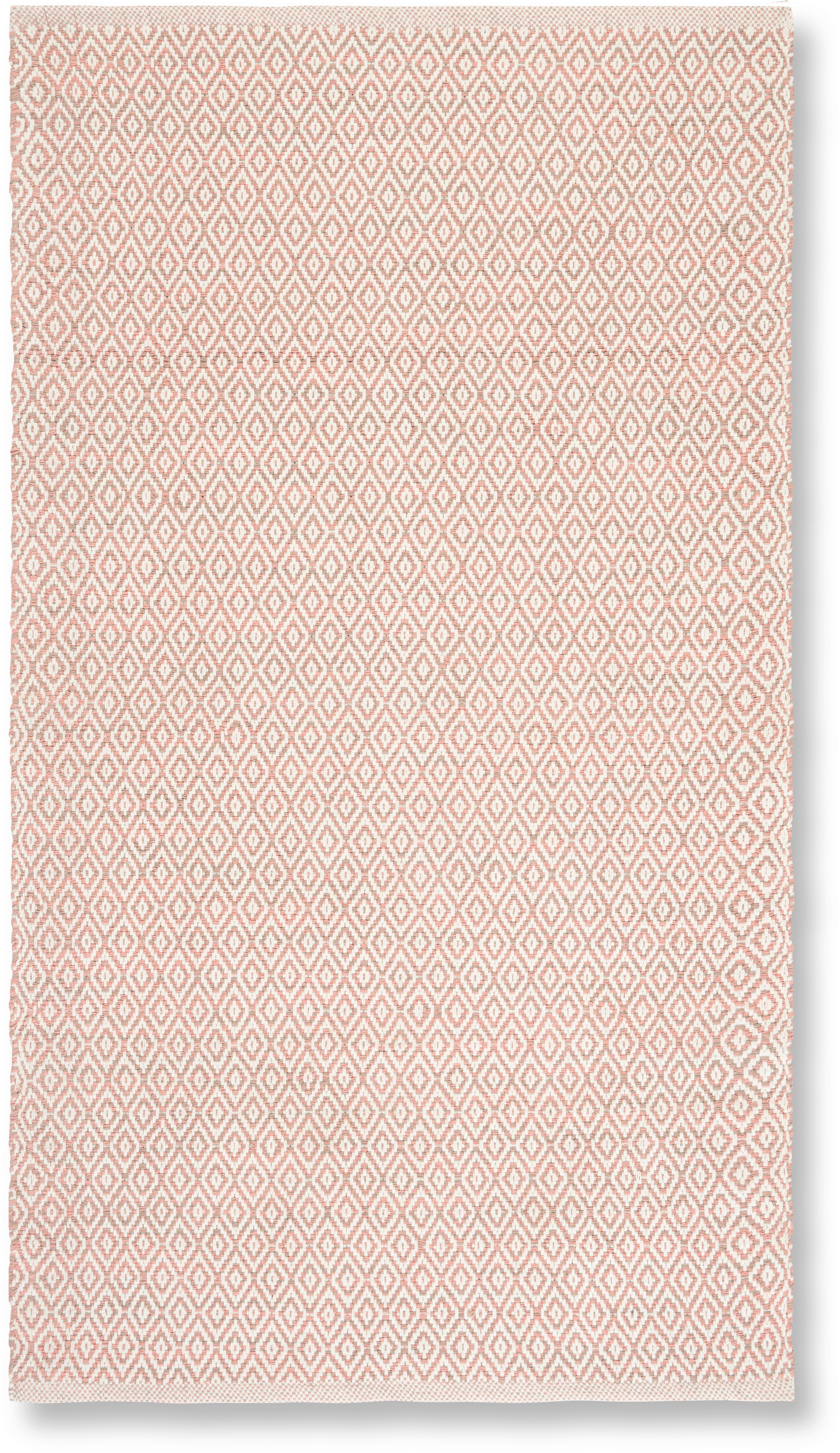 Handwebeteppich Carola in Rosa ca. 80x150cm
