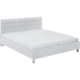 Westfalia Schlafkomfort Polsterbett, weiß, B:210cm L:210cm, Bezug: Microvelours (100% Polyester);Bonnell-Federkern-Matratzenbezug: 100% Polyester;Kaltschaum-Matratzenbezug: Frottee 100% Polyester, Bezug abnehm- und waschbar bis 60C, WESTFALIA SCHLAFKOMFORT, Betten, Polsterbett