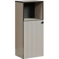 WELLTIME »Amrum«, Badschrank mit offenem Fach und Rillenoptik -