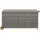 vidaXL Garten-Auflagenbox Hellgrau 120x65x61 cm Poly Rattan