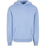 URBAN CLASSICS Fluffy Kapuzenpullover Powder Blue M