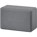 Gaiam Herren Yogablocke Yoga Block, Storm Gray, Standard