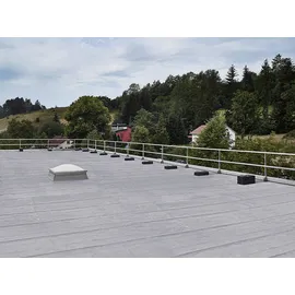 mauderer alutechnik Flachdachsicherung NEO 30 10 m Set 5 m Geländerlänge Metall