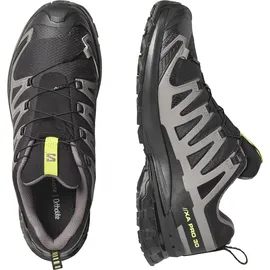 Salomon XA Pro 3D V9 GTX Herren Black/Dark Gull Gray/Acid Lime 43