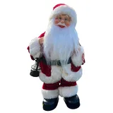 Christmas Paradise Weihnachtsmann 30 cm rot tanzend singend