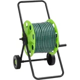 vidaXL Schlauchwagen 50 m grün
