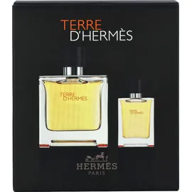 Hermès Terre d'Hermès Parfum 75 ml + Parfum 12,5 ml Geschenkset