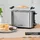 First Austria Toaster Edelstahl/Silber