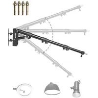 Vevor Dreieck Auslegerarm Wandmontage, Lichtstativ Triangle Boom Arm, 50-110cm,