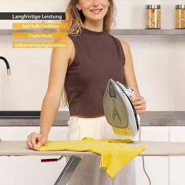 First Austria Dampfbügeleisen 3100W grau