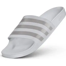 Adidas Adilette Aqua Cloud White / Platinum Metallic / Cloud White 47