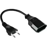 Good Connections P0300-S002, 0,2 m, Netzstecker Typ C H03VVH2-F, 250 V, 2.5 A