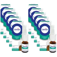 10er Set Otriven SinuSpray 0,1% Nasenspray 10 ml
