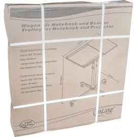 InLine InLine® Notebook / Beamer Wagen, Höhe 70-90cm