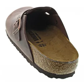 Birkenstock Boston Nubukleder geölt schmal habana 36