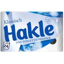 Hakle KLASSISCH Toilettenpapier 24 Rollen