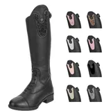 Suedwind Footwear NOVA Kids Fun Leather Reitstiefel 35 Schwarz
