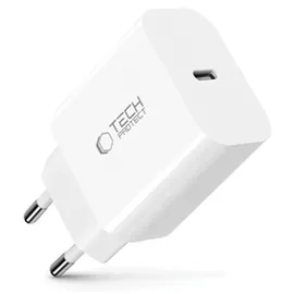 TECH-PROTECT Nc20w Wandladegerät USB-C-Anschluss Weiß