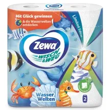 Zewa Küchenrolle 2-lagig 2 x 72 Blatt