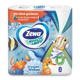 Zewa Küchenrolle 2-lagig 2 x 72 Blatt
