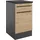 BASIC by Balculina Unterschrank Jazz 50er 50 x 90 x 60 cm Artisan Eiche/Anthrazit
