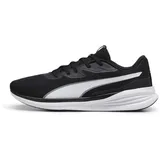 Puma Unisex Night Runner V3 Road Running Shoe, Black White, 41 EU - 41 EU