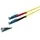 helos LWL Patchkabel E2000®/E2000® (LSH) Duplex 9/125μm OS2 gelb 0,5m