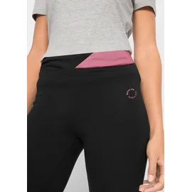 bonprix Sporthose Bootcut Schwarz L