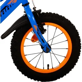 tpfsports Rocky Kinderfahrrad - Jungen - 14 Zoll - Rücktritt + Handbremse - Blau