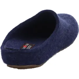 HAFLINGER Hausschuh in Blau 48