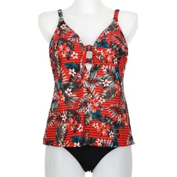 OLYMPIA Damen Bikini Tankini, rot, 38B