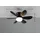 Trio Lund 53 cm Deckenventilator Schwarz