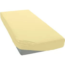 OTTO home Spannbettlaken Baumwolle-Jersey-Elasthan 90 x 200 cm gelb