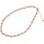 FIRETTI Perlenkette Schmuck Geschenk Messing rosa