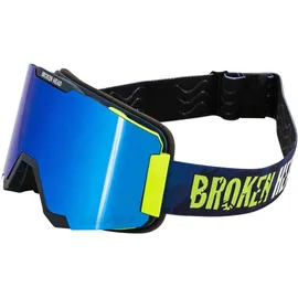 Broken Head MX-Brille Magnetic-Regulator Blau Verspiegelt
