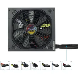 TooQ ATX 750w TQAPOLO-750SP - Black