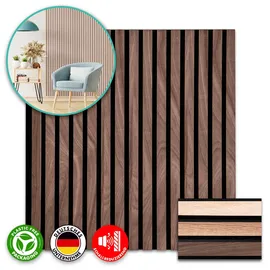 Karat Akustikpaneel Black Walnut 2 St. 60 x 60 cm